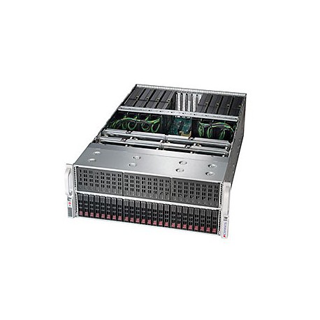 Supermicro SuperServer SYS-4028GR-TR2 4U Rackmount Server, Dual Xeon, 24x 2.5" Hot-Swap, 3TB RAM