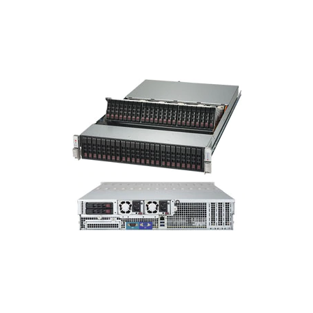 Supermicro SuperStorage SSG-2028R-E1CR48L 2U, 48x 2.5" SAS3/SATA3, Dual LGA2011, 2x1600W Titanium