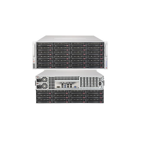Supermicro SuperStorage SSG-6048R-E1CR36N 4U Storage Server, 36 Bays, Dual Xeon E5, 10GbE
