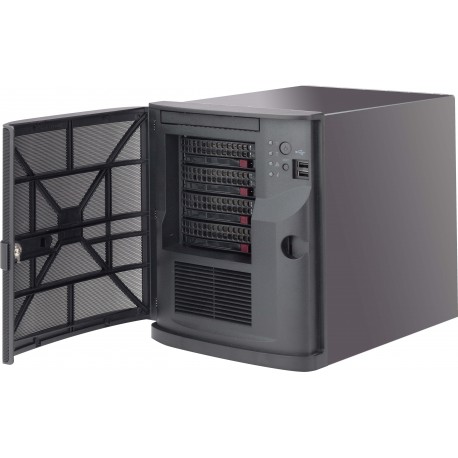 Supermicro CSE-721TQ-250B Mini-Tower Chassis 4x Hot-Swap 250W 80 Plus Bronze